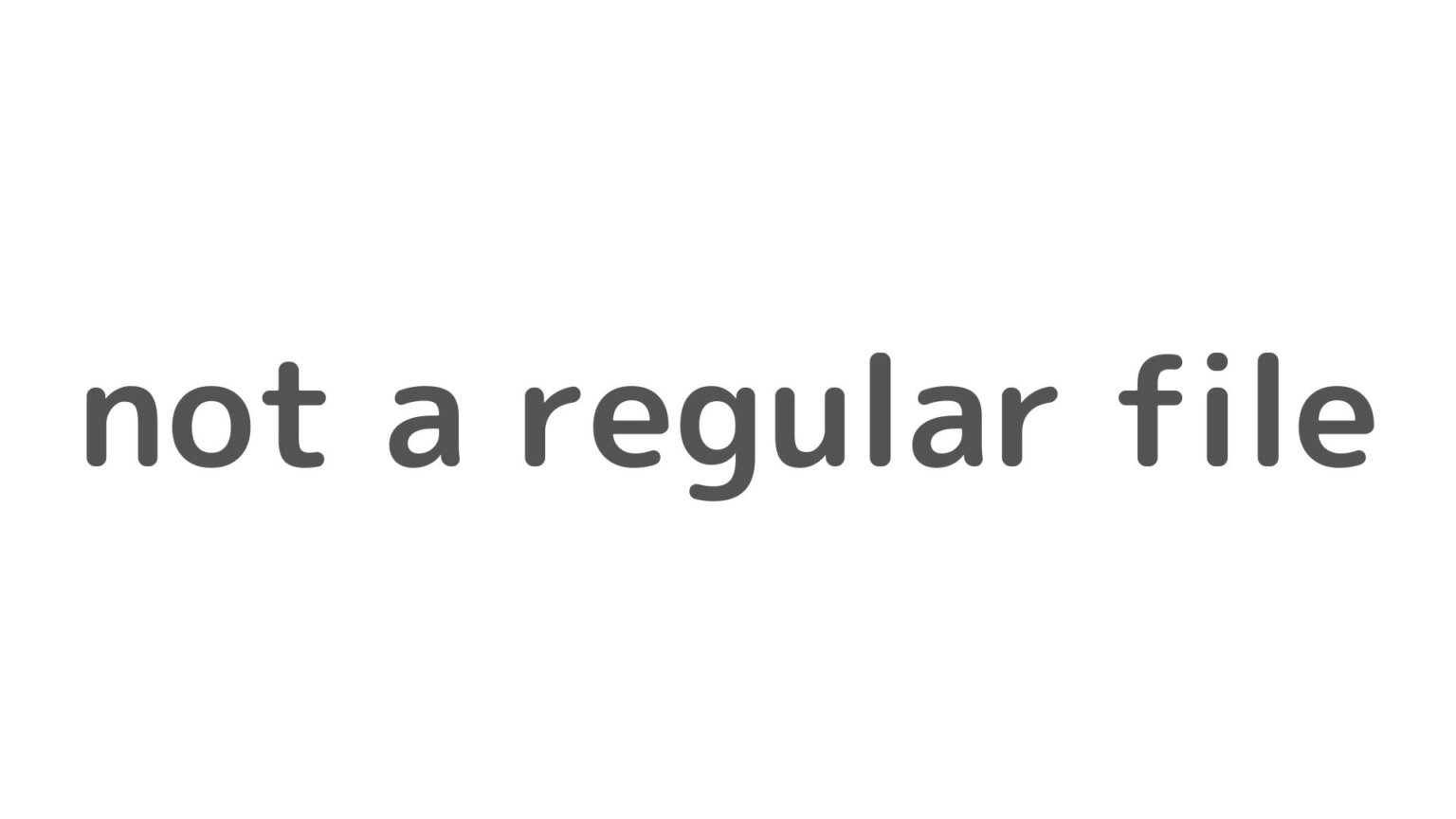 Scp not a regular file 