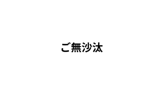 全然書いてませんでした